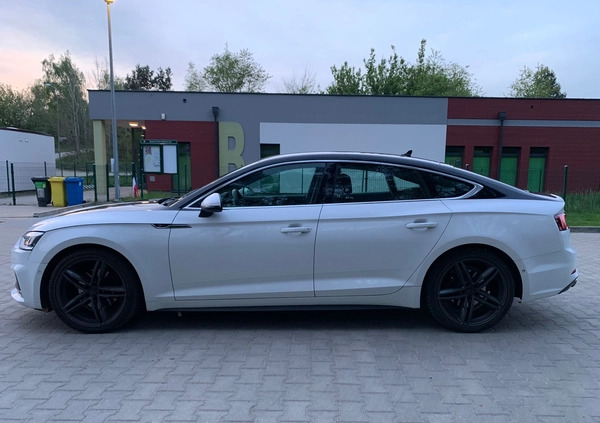 Audi A5 cena 103800 przebieg: 189000, rok produkcji 2018 z Poznań małe 106